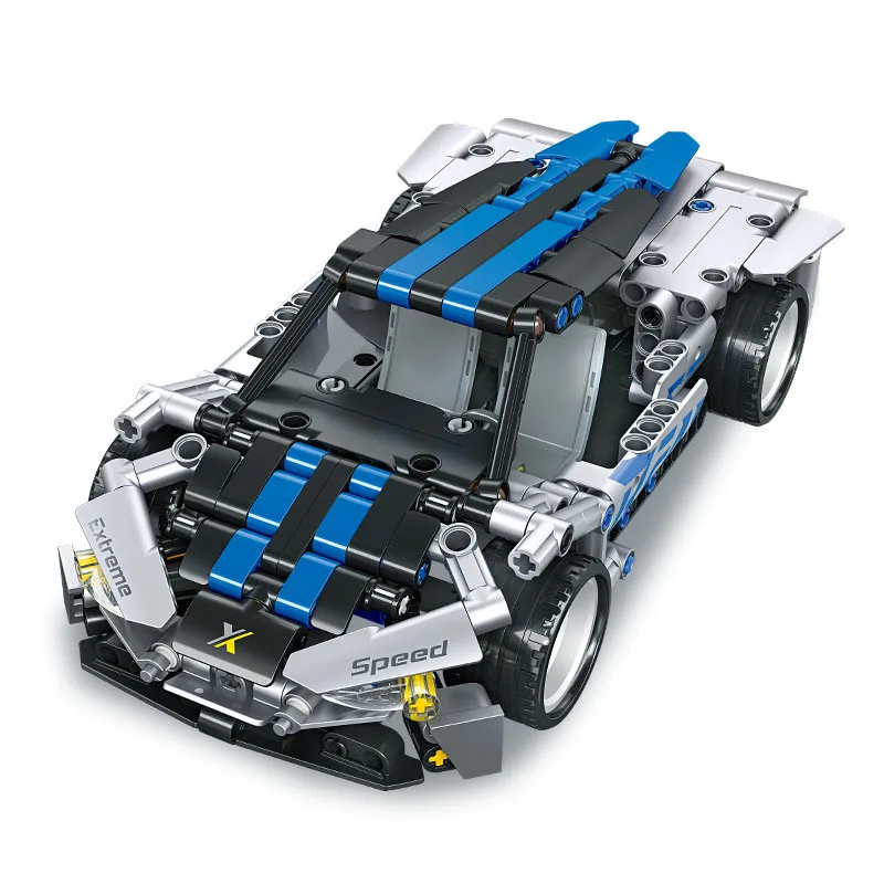 

Технический строительный блок Temerario, супер спортивный автомобиль, модель родстера, откатный автомобиль, кирпич, суперкар, строительная игрушка для подарков