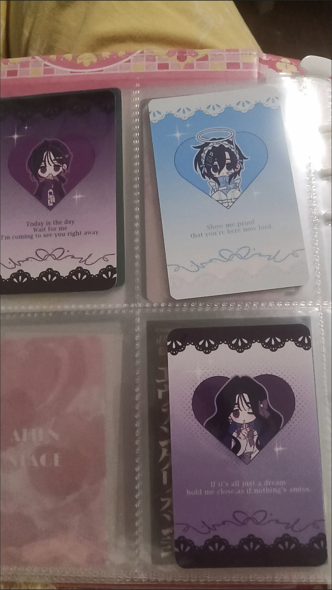 3Pcs/Set 2025 Alien Stage TV Anime Card Sua Cosplay Rounded Corners LOMO Card Postcard Christmas Gifts Girls