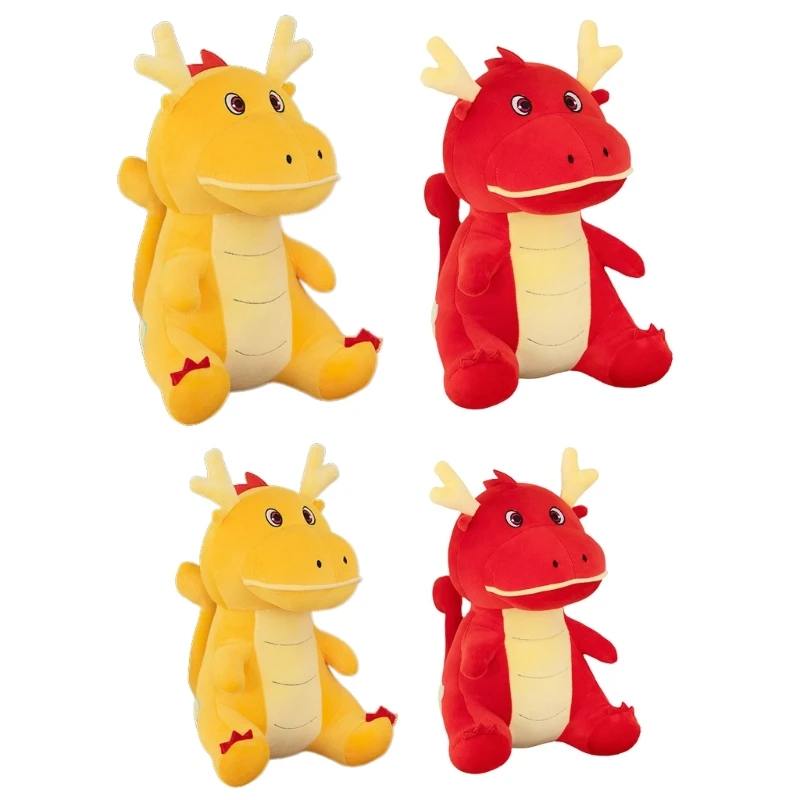 Zodiac Dragon Plush Toy Cuddle Stuffed Animals Toy ChineseNewYear Gift