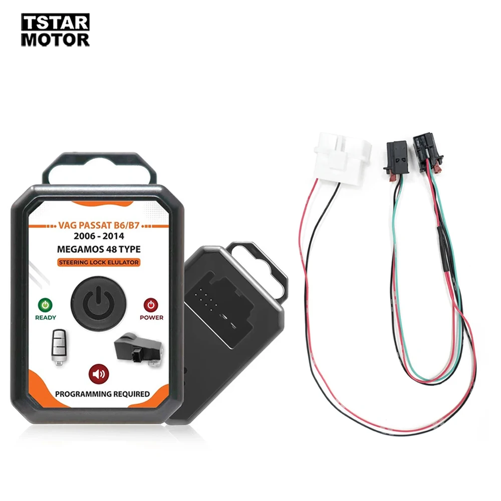 EIS ESL ELV Steering Lock Emulator For VW Passat  B6 B7 MEGAMOS 48 Type With Connection Cable