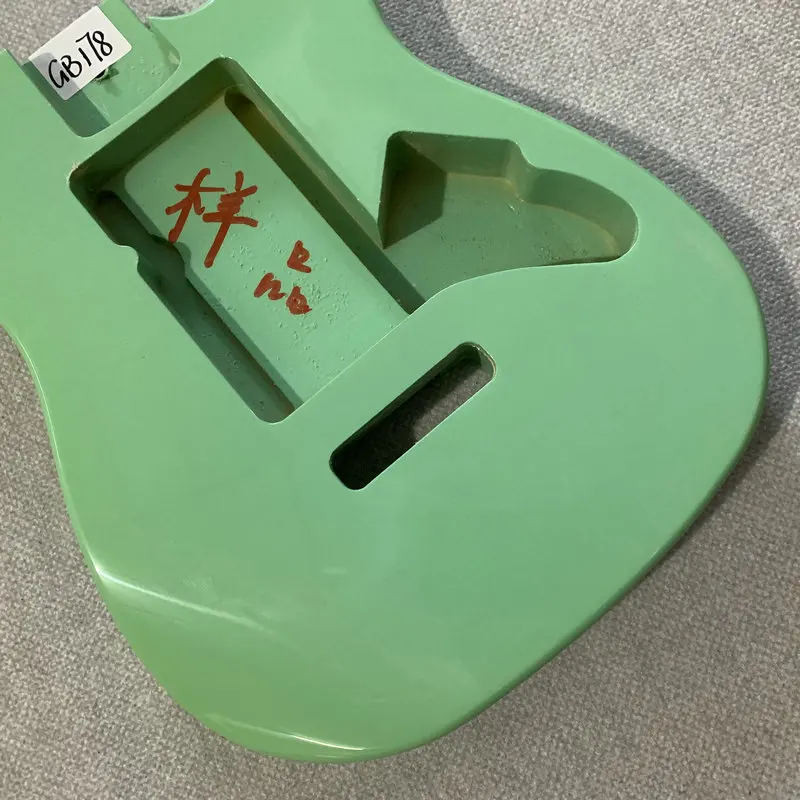 MINI Size ST Electric Guitar Body Surf Green Color Free Style Pickups Tremolo Style  DIY Guitar Parts Replace Accessories GB178