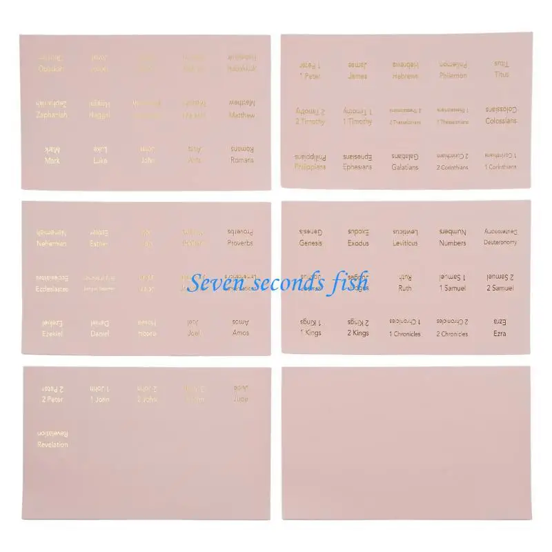 L74B 6 листов библейские индексы