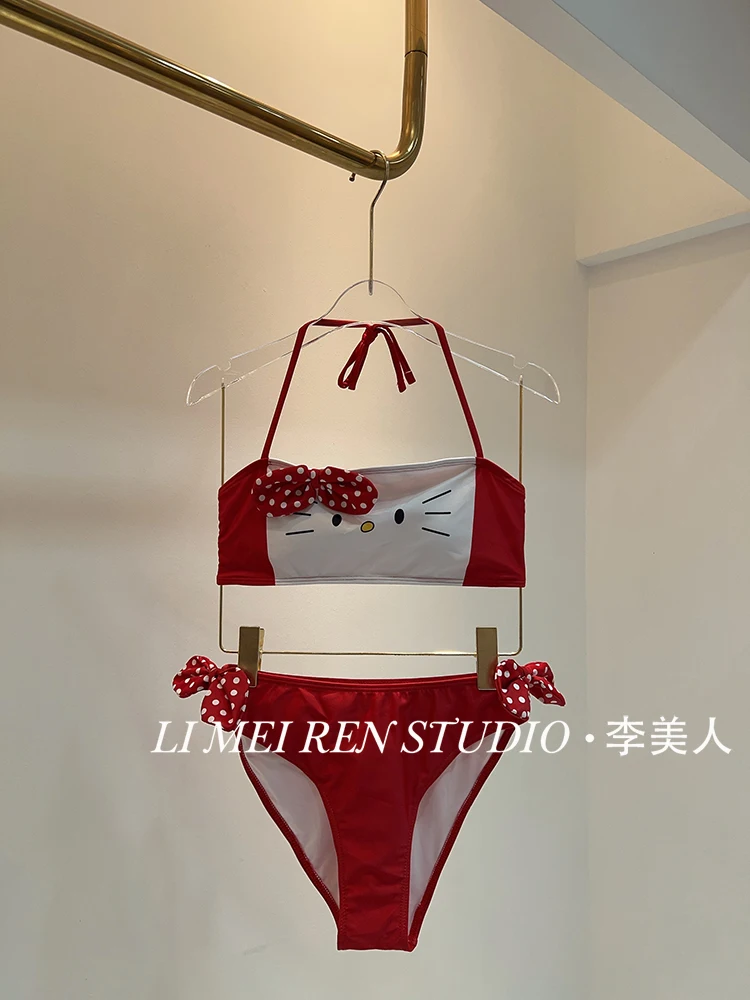 

New sexy and cute anime cartoon tank top bikini swimsuit women