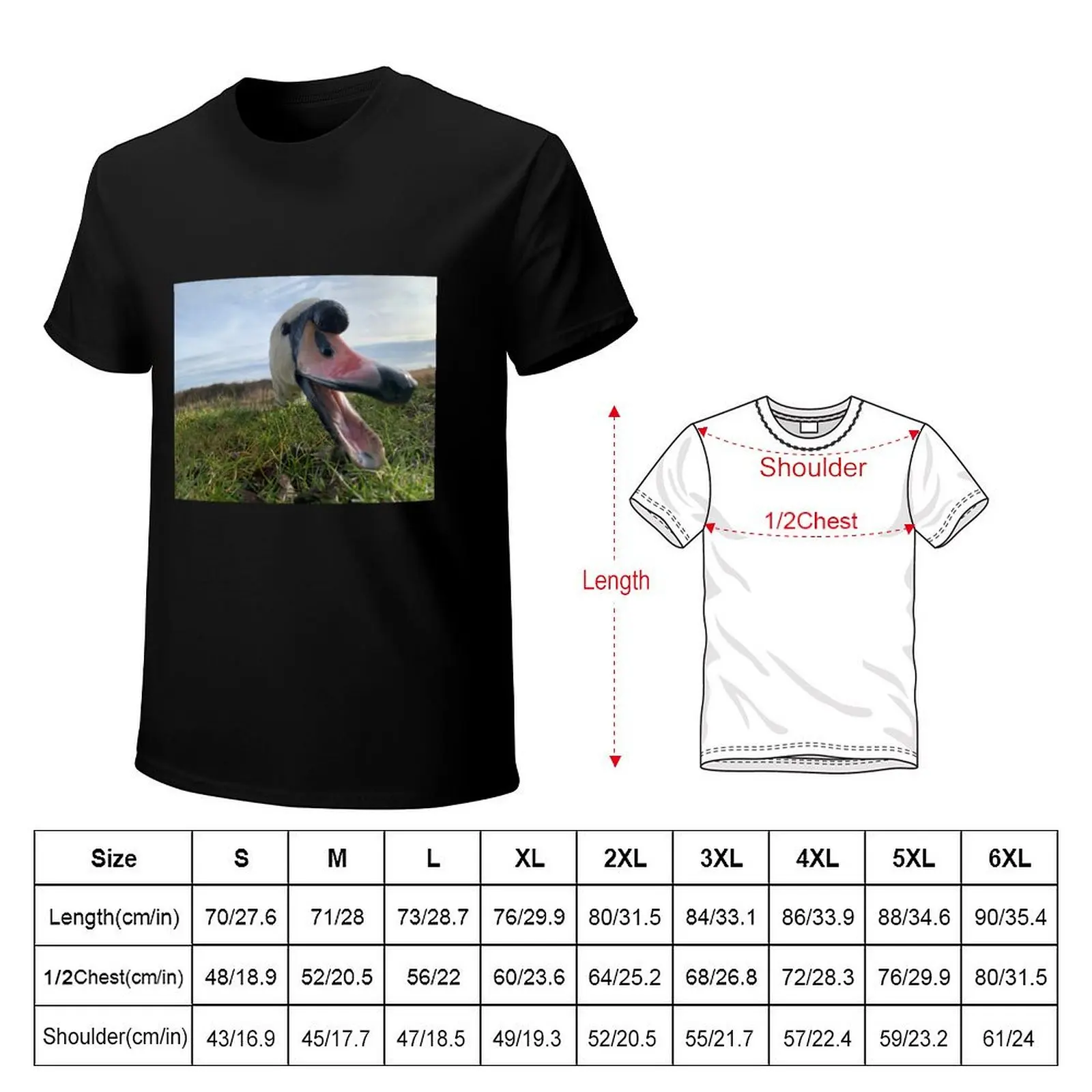 Swan Peck T-Shirt kawaii clothes man t shirt funny t shirts for men