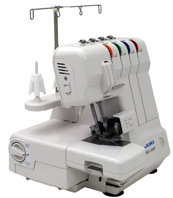 3 or 4 Thread Serger, Lay In Tensions, Adjustable Differential Feed, Built In Rolled Hem, Automatic Lower Looper Threader