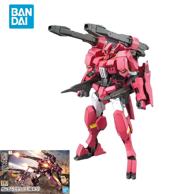 Bandai original gundam modelo hgbo 1/144 gundam fluxros RYUSEI-GO anime figura de ação brinquedos modelo colecionável presentes para crianças