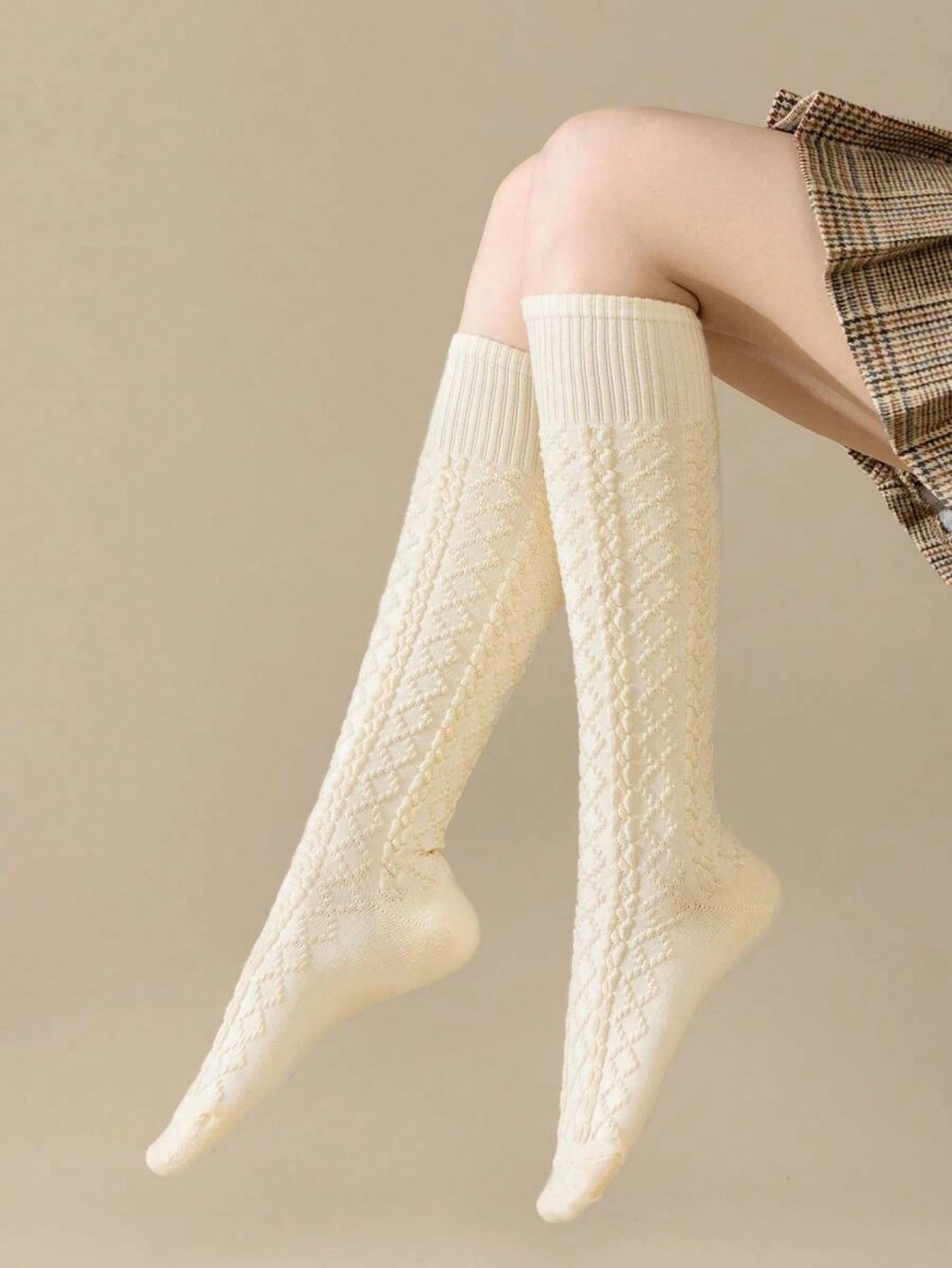 1/3/6 أزواج من جوارب العجل النسائية العصرية لفصلي الربيع والخريف، جوارب طويلة للتخسيس، ناعمة ومريحة، جوارب Jk على طراز المدرسة، طراز Y2K، جوارب منزلية، جوارب مكتبية، مناسبة للارتداء اليومي