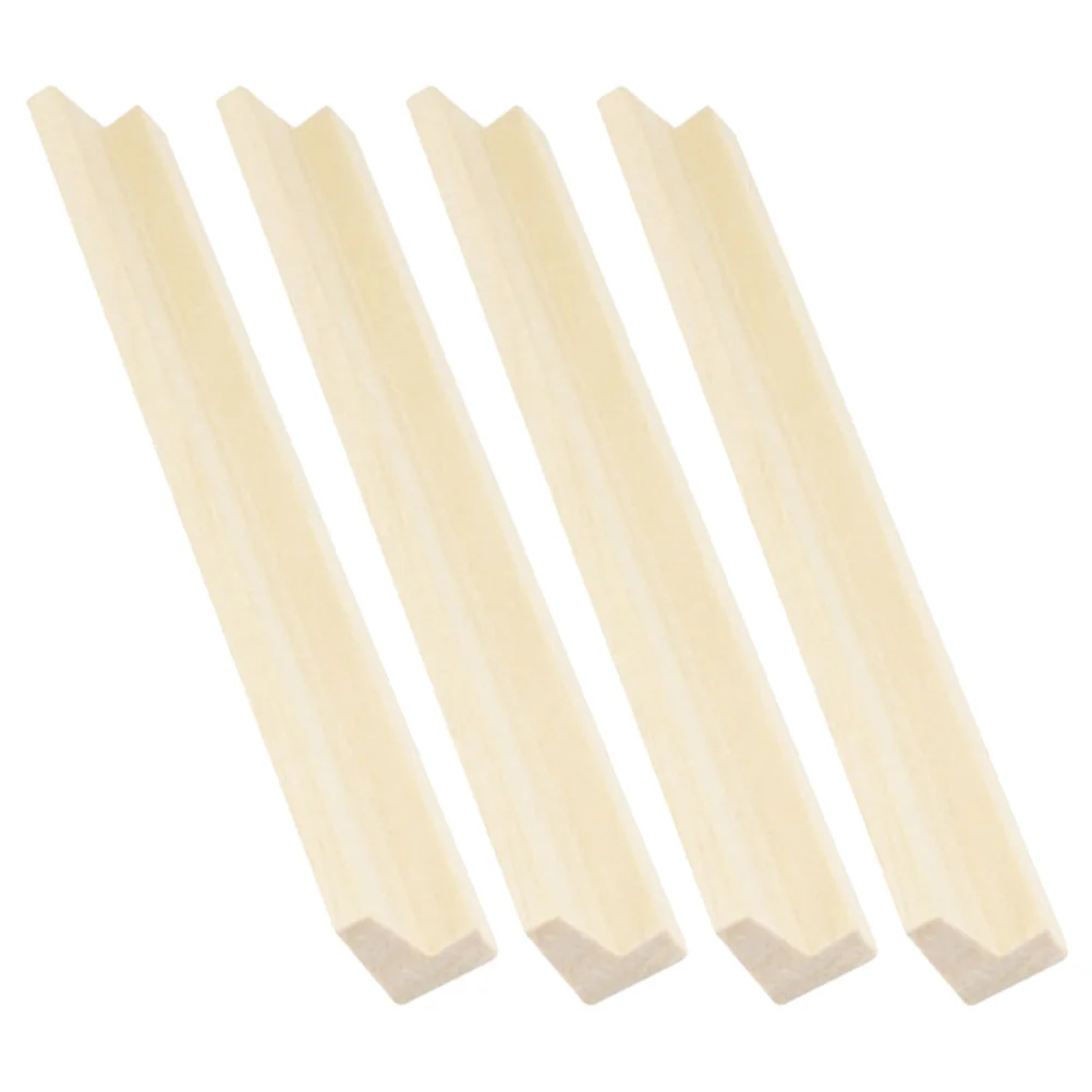 Supports de décoration de bureau, 4 pièces, Bases multifonctions pour jouets, support en bois pour cartes de jeu, supports de bricolage pour la maison