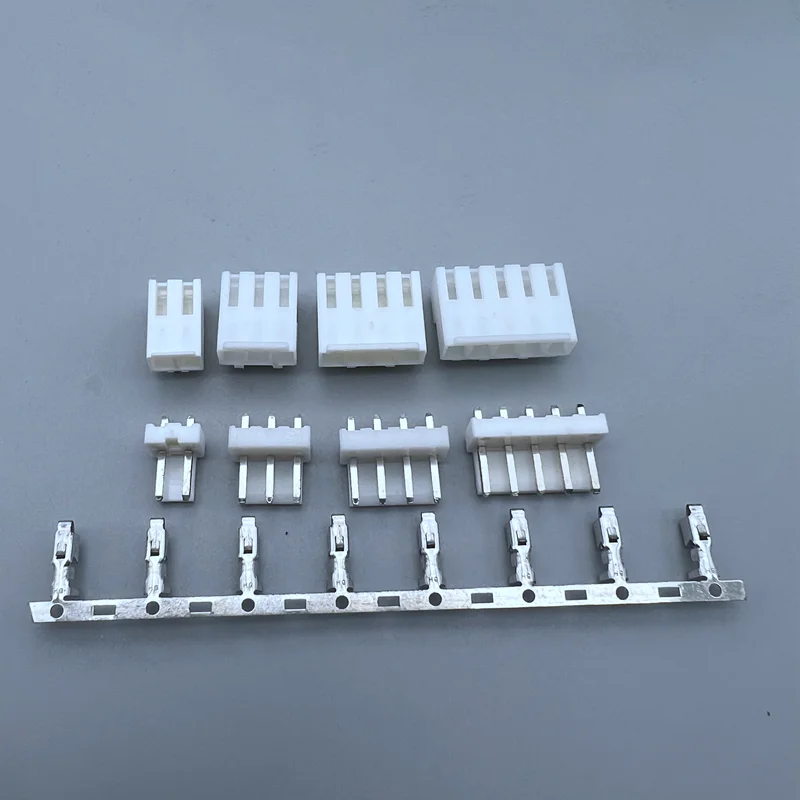 10sets VH 3.96mm 2P 3P 4P 5P 6P 7P 8Pin Male Plug + Female Housing + Terminals VH3.96 Connector