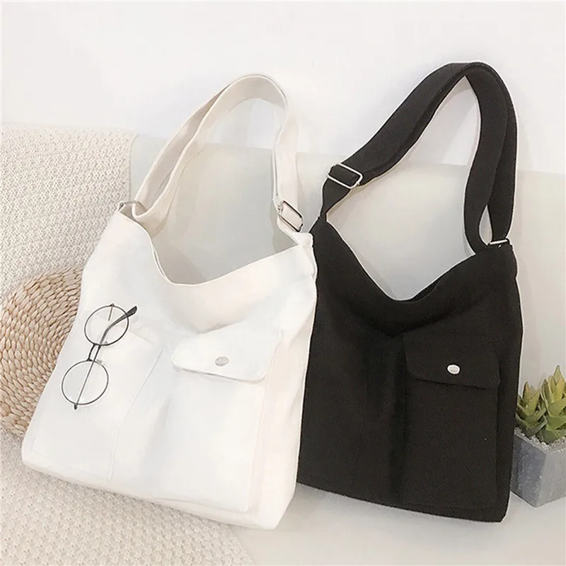 Canvas minimalist mom bag, crossbody shopping bag, large capacity maternity supplies bag, high-quality travel bag