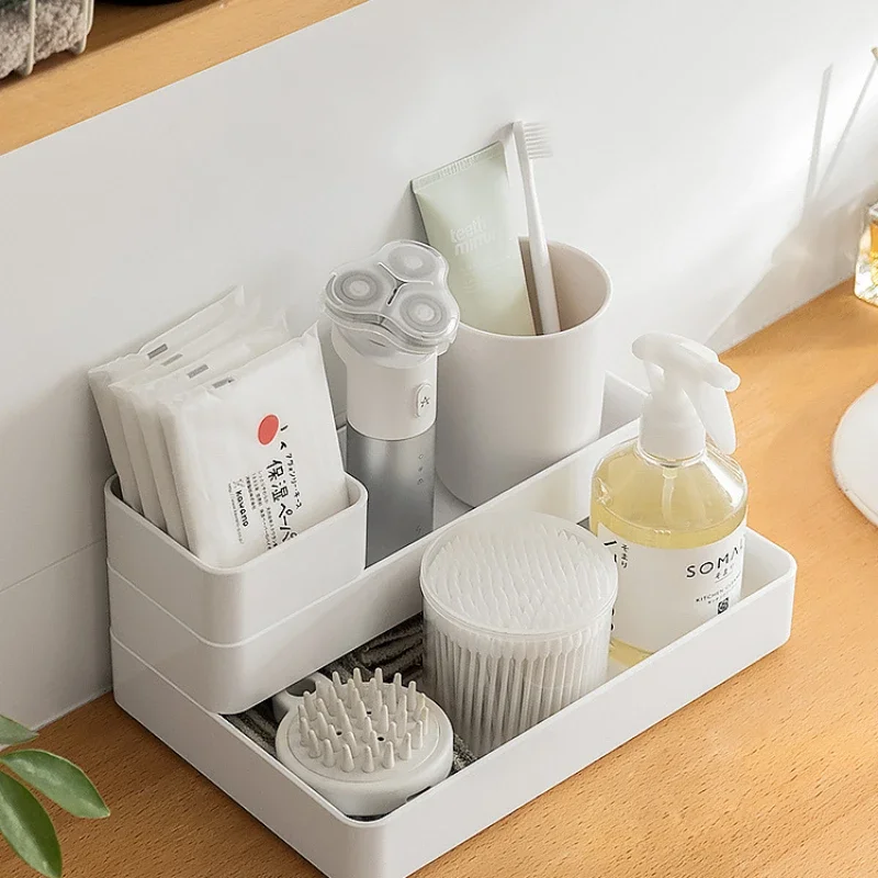 Organizer Box Desktop Plastic Divider Ware Storage Box 1 Pc Kitchen Drawer Organizer Box Divider Chopsticks Tableware