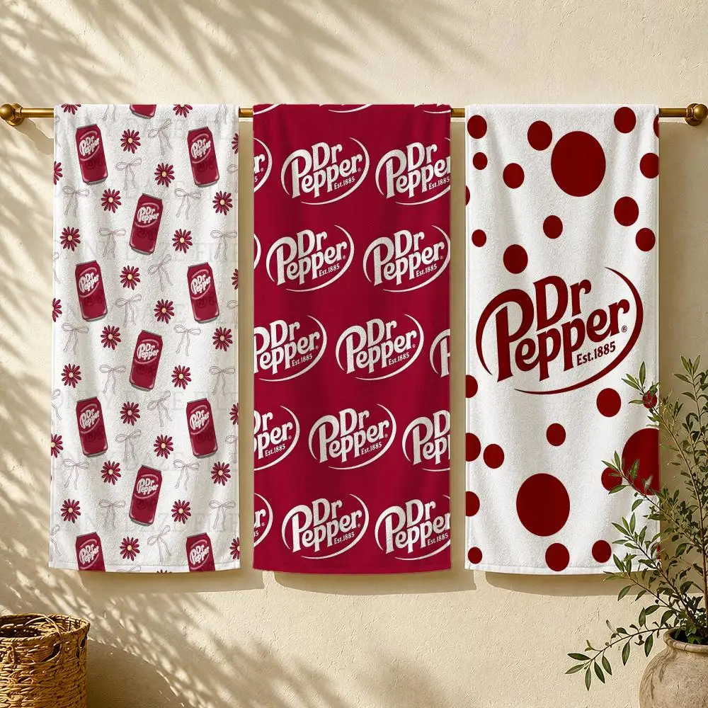 Beverage Brand D-Dr Pepper Towel Towel beach towel, quick drying absorbent bath towel for Swim,Gym,Camping,Outdoor hot