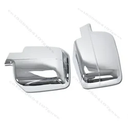 2Pcs ABS Chromed Side Door Rearview Mirror Cover Trims Car Accessories Fit For Ford F150 2004 2005 2006 2007 2008