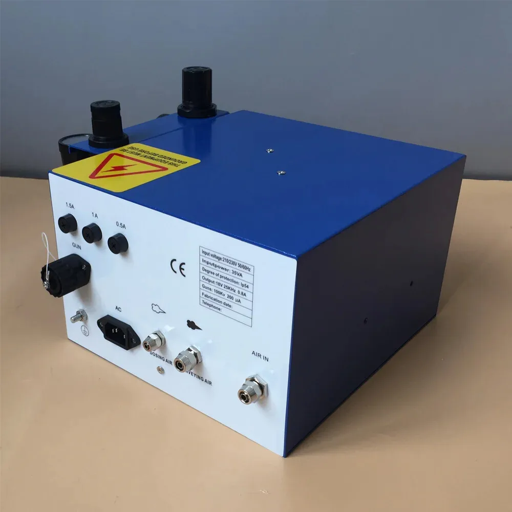 Tpaitlss Electrostatic Powder Coating Fludized Hopper Powder Coating Machine Kit HT-302TH