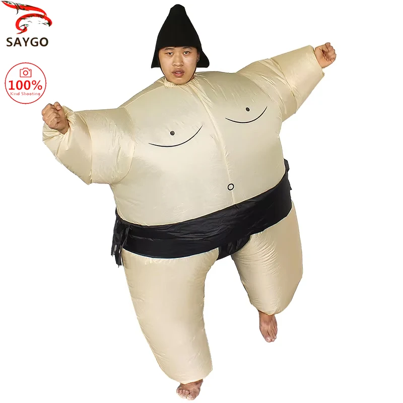 

Inflatable Sumo Costume Party Role Play Dress Up Funny Fighter Costumes Suit Disfraz Halloween Cosplay Costumes For kids Adult