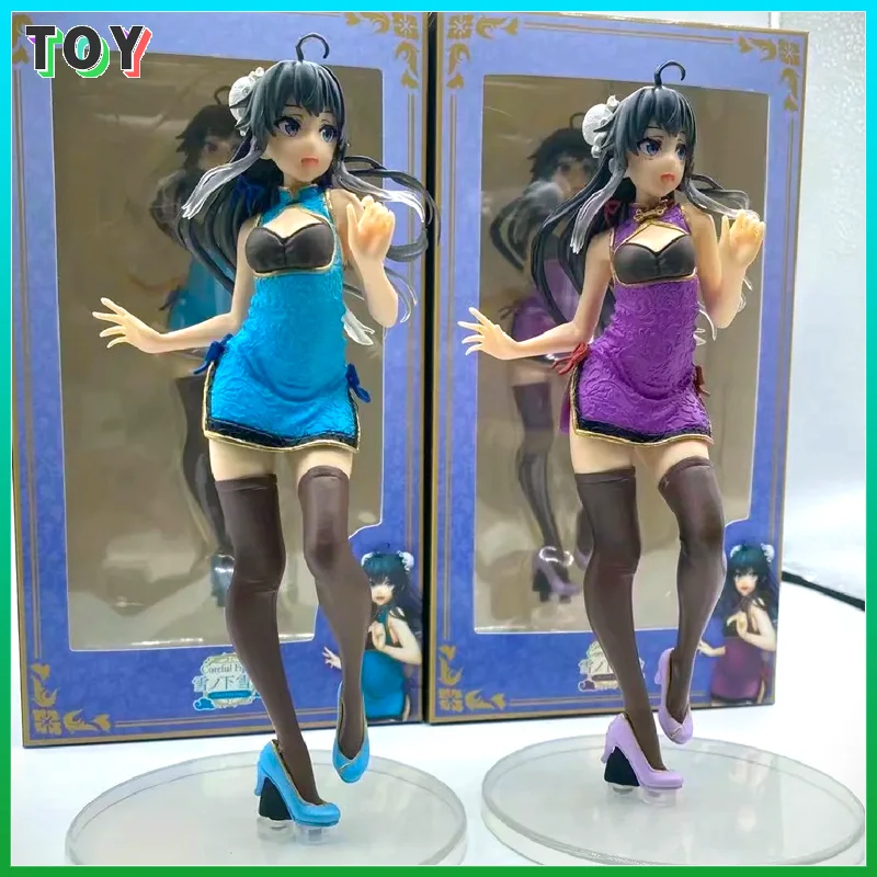 

Новый 22 см Yukinoshita Yukino Забавный японский аниме Yukino Фигурка игрушки My Teen Романтическая комедия Snafu Коллекция игрушек из ПВХ Горячая игрушка