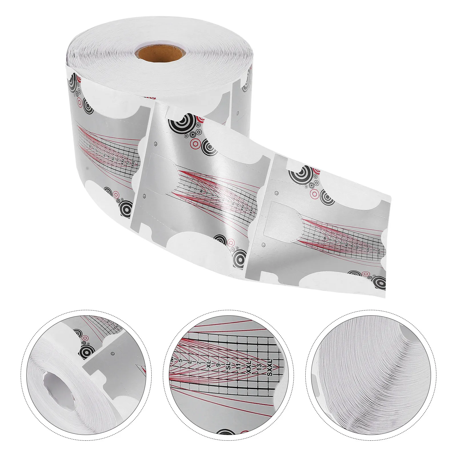 

Nail Paper Holder Tools UV Gel Extension Salon Supply Manicure Beauty Guide Sticker Nail Form Phototherapy Crystal Practical