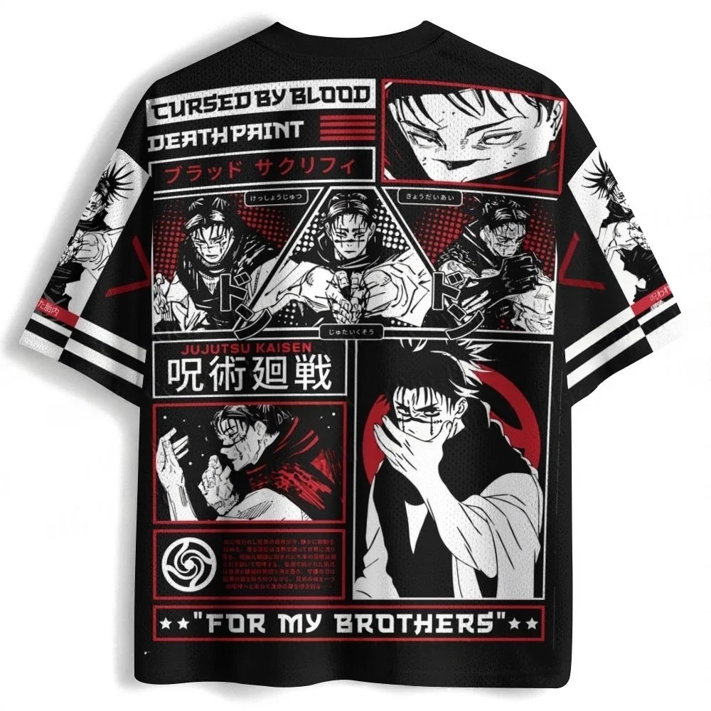 Zauberformeln für Kinder, Männer und Frauen: Battle Back, Swelling Phase, Dark Comic Style, 3D-gedrucktes, lockeres Mesh-Kurzarmshirt – Detail 4