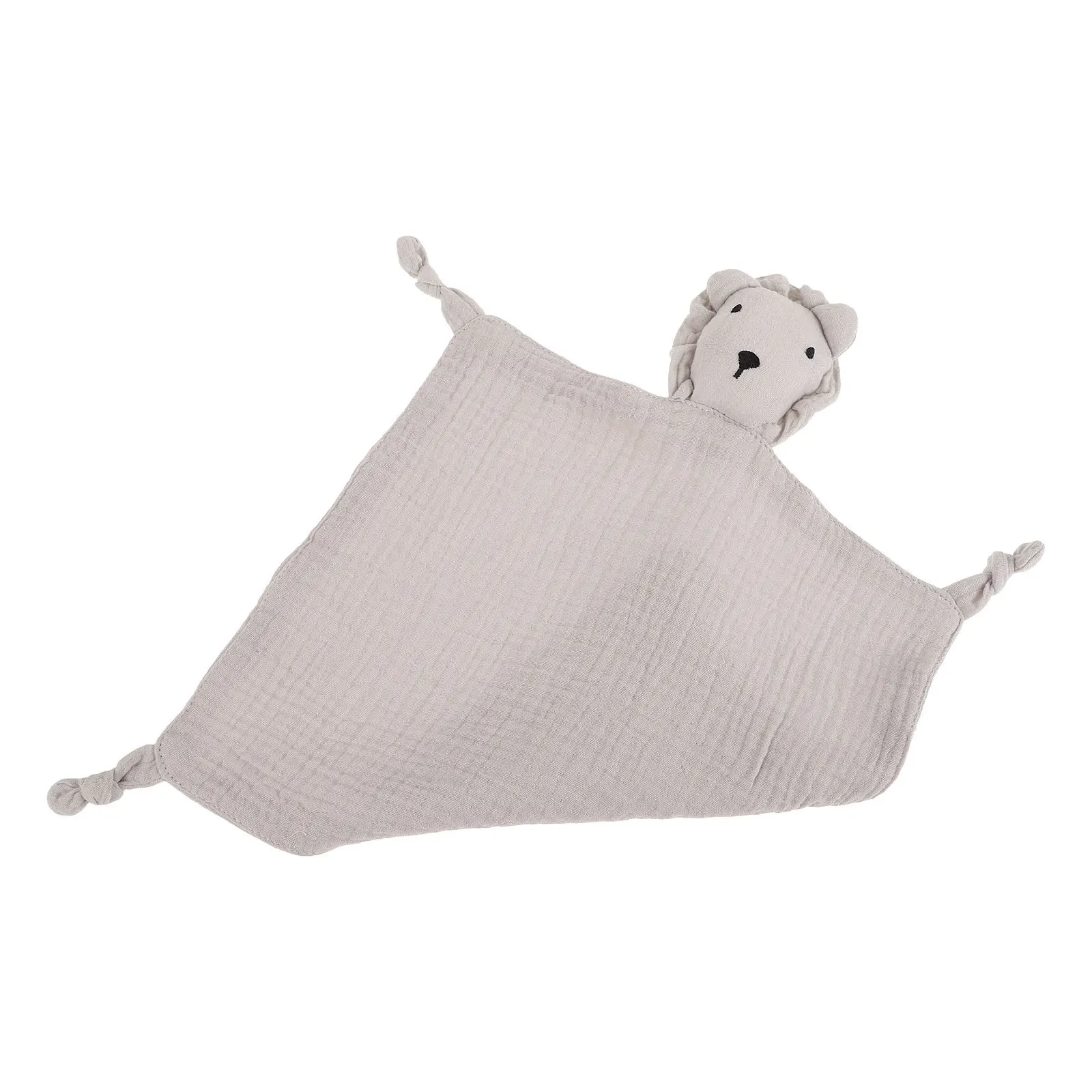 الثعلب تصميم الطفل المعزي لينة التجعيد النسيج بطانية أمان لتسنين الرضع وقت القيلولة مهدئا الشاش محبوب للأطفال الرضع #5