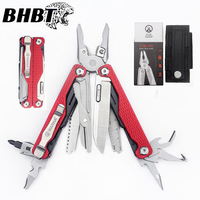 BHBT 20 in 1 Folding Multitool Pliers Multi-functional Tool Screwdriver Scissors EDC Outdoor Camping Survival Equipment