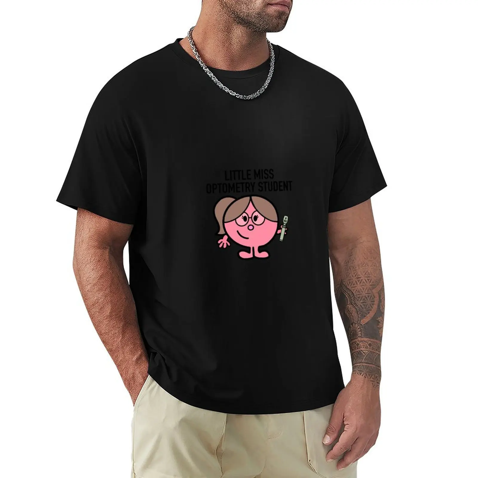 Little Miss optometry student T-Shirt Breathable Gym Short Sleeve T-Shirt