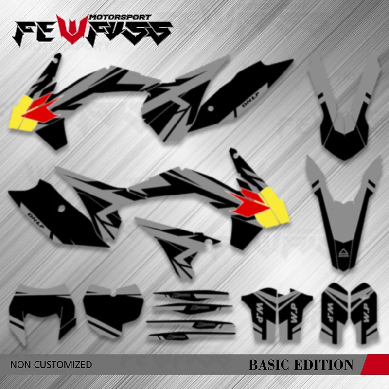 

Fewfuss мотоциклетная команда графические фоны наклейки наборы для KTM EXC EXCF XCW 2014 2015 2016 SX SXF 2013 2014 2015