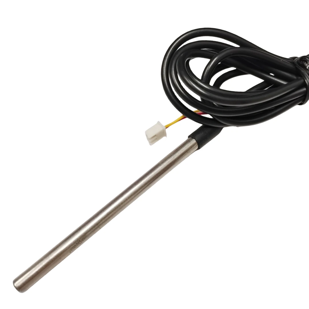 1PCS NTC Thermistor Temperature Sensor B3950 10K 1% 6x100mm stainless steel 2M Waterproof temperature probe