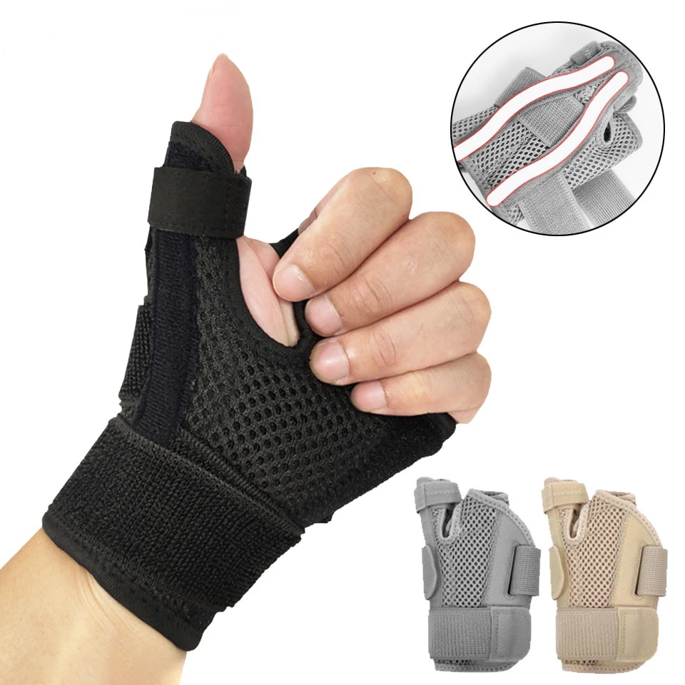 1PC Thumb Spica Splint stabilizzatore supporto per il polso protezione per tutore Tunnel carpale tendinite sollievo dal dolore immobilizzatore per