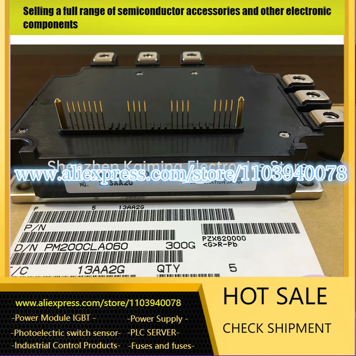 

NEW IPM Module PM150RLA120 PM100RLA120 PM150RL1A120 PM100RL1A120 PM100CL1A120 PM150CL1A120 PM150CLA120 PM200CL1A060 PM300RLA060