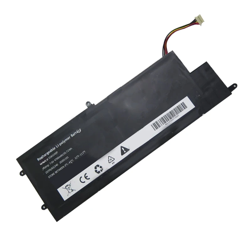 Imagem -02 - Ugb-bateria do Portátil para H5583240p 2icp6 83 240 7.6v 4700mah 35.72wh Novo