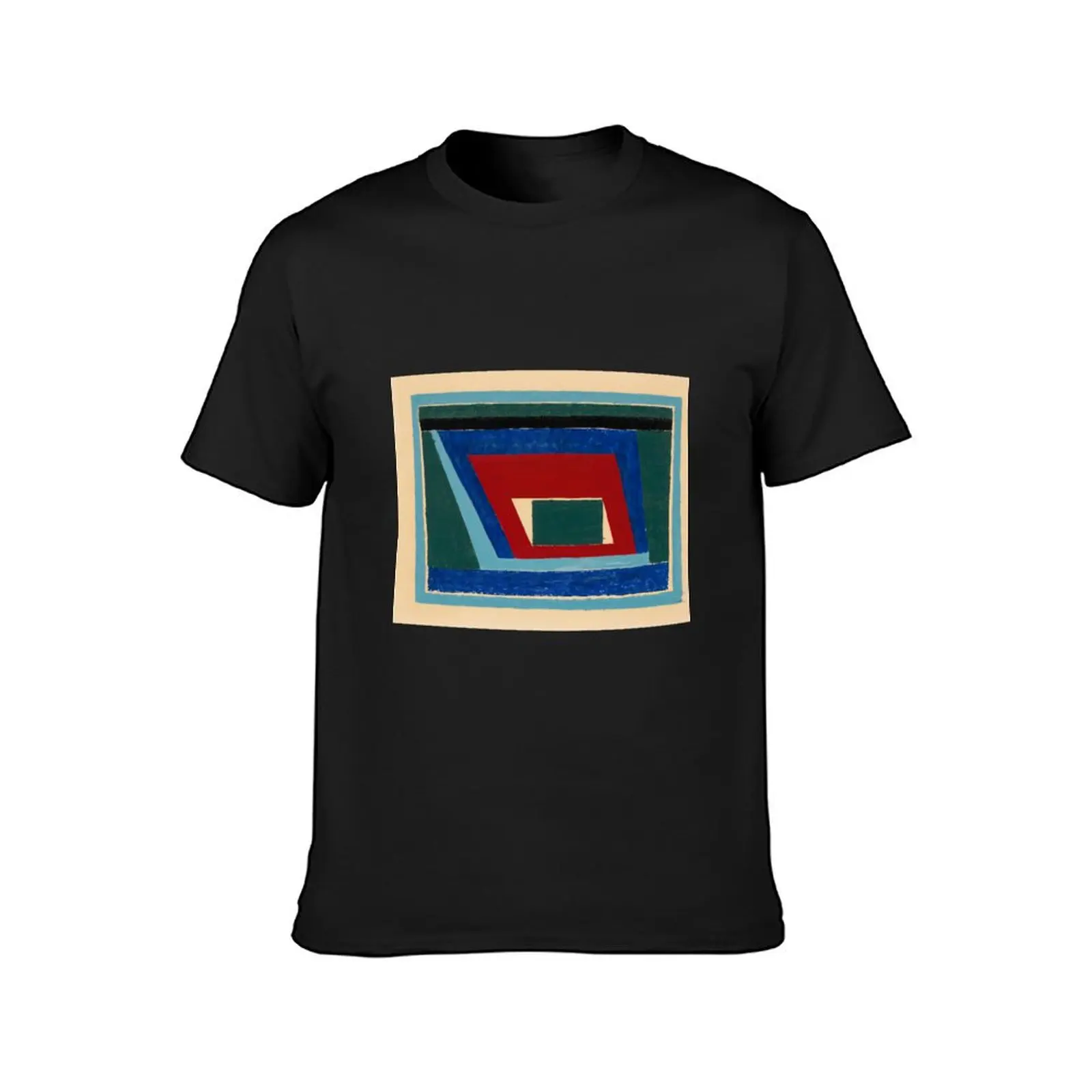 josef albers - transformation of a scheme no T-Shirt cute tops boys whites mens graphic t-shirts