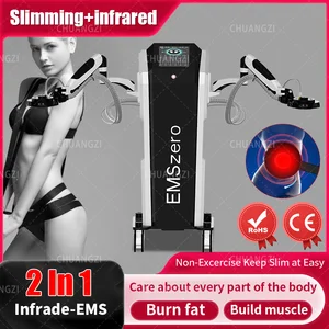 The latest 2-in-1 physical health infrared heating weight loss EMSZERO lift fat removal molding machine