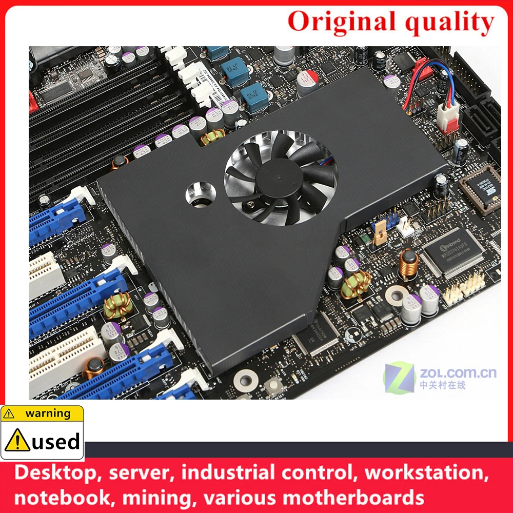 Used For Intel D5400XS Motherboards LGA 771 DDR2 Server workstation Mainboard PCI PCI-E2.0 SATA II USB2.0