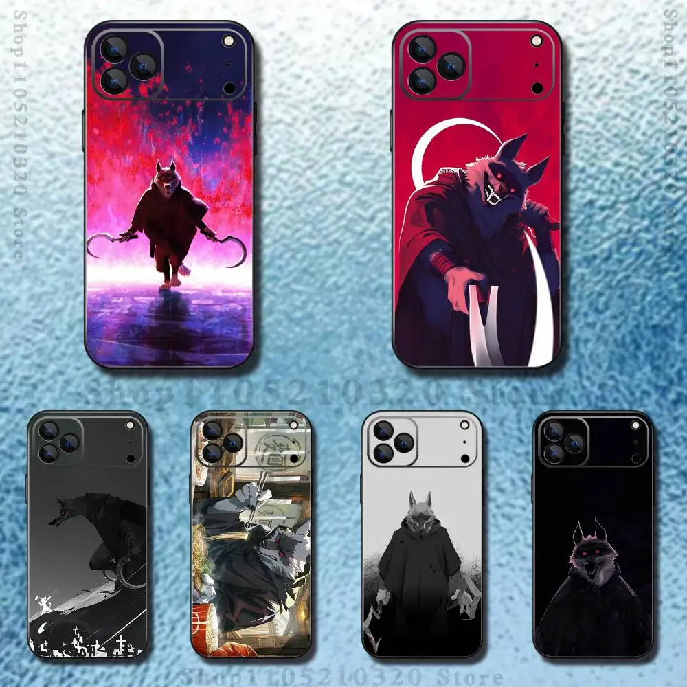 

cat Wolf boots cartoon Phone Case For iPhone 17,16,15,14,13,12,11 ,Pro Max,XS,X,XR,SE,Mini,8,7,Soft Silicone Black Cover