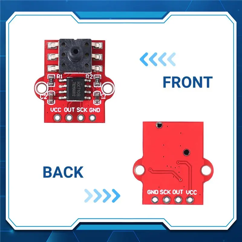 0-40Kpa Air Pressure Sensor Module Water Level And Liquid Level Sensor Controller Board-B61B