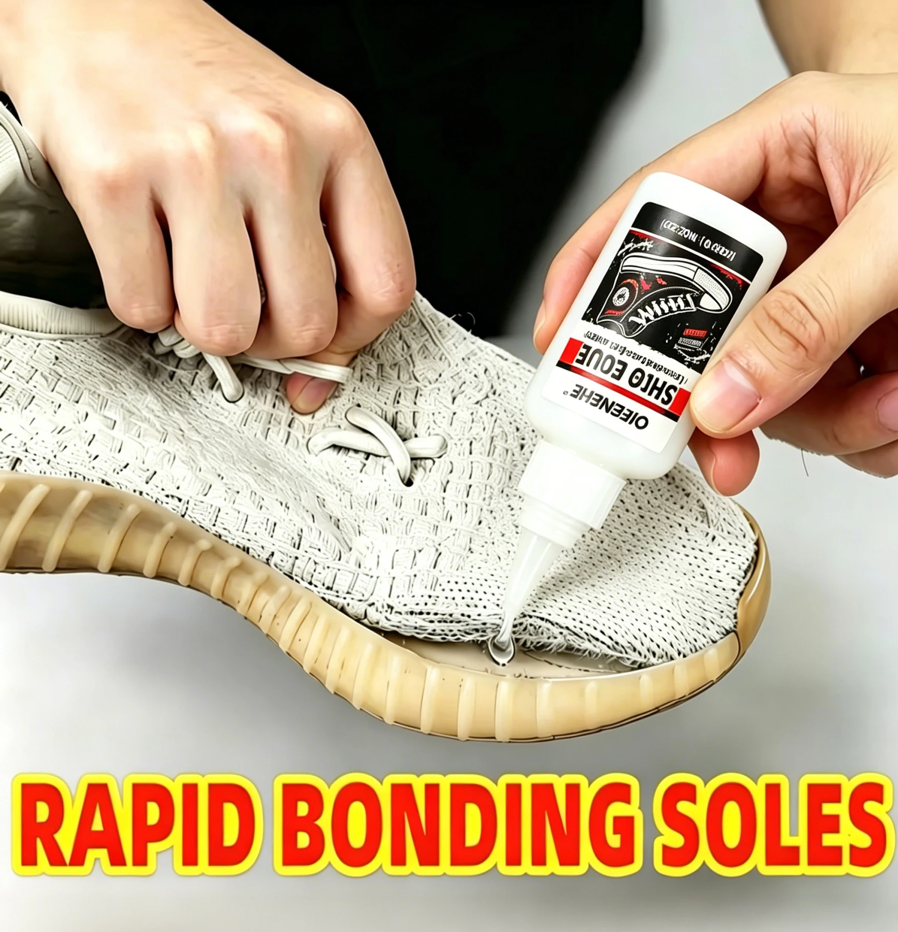 AliExpress – QIFENGHE Diamond Bond Shoe Glue 20ML Strong Flexible Adhesive For Sneakers Leather Canvas Rubber Sole Repair Multi Material Shoe