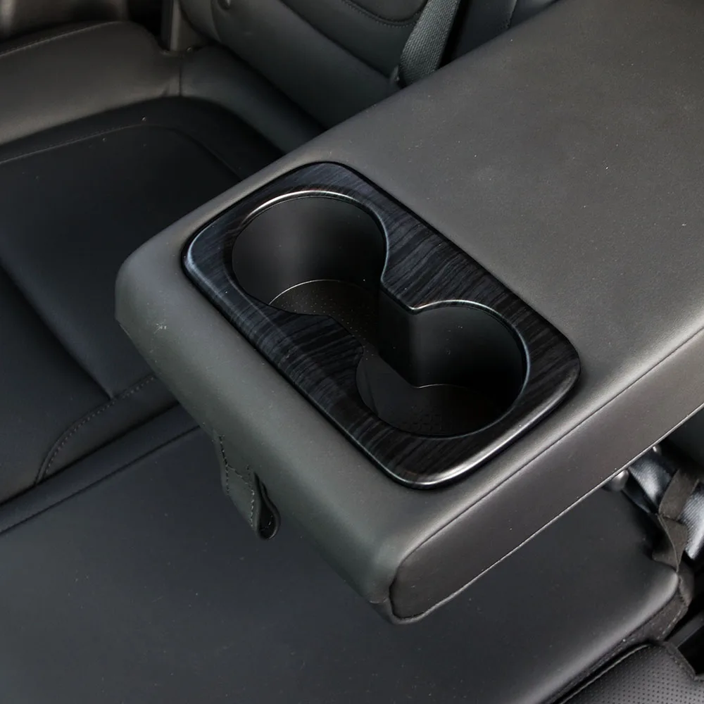 For Hyundai Tucson NX4 2022 2023 2024 2025 2026 ABS Seat Rear Cup Holder Protector Trim Frame Premium Interior Auto Accessories view 4