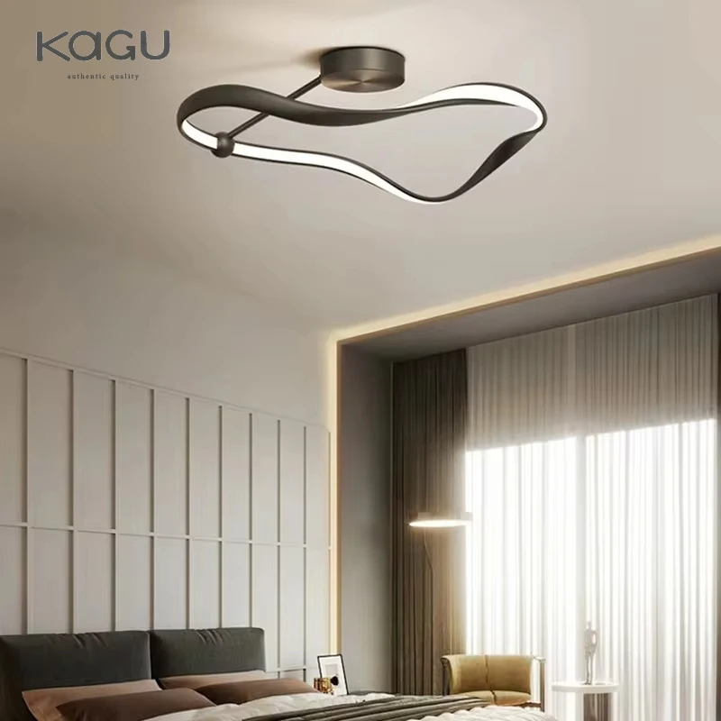 Creative Bedroom Ceiling Light LED Modern Minimalist Living Room Light Nordic Personalized Study Light Designer Restaurant Kitch
