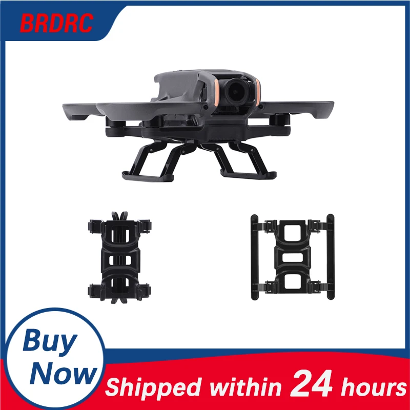 

BRDRC Foldable Landing Legs For DJI Avata 2 Sled Landing Gear Protection Gimbal Bracket Quick Release Holder Drone Accessories