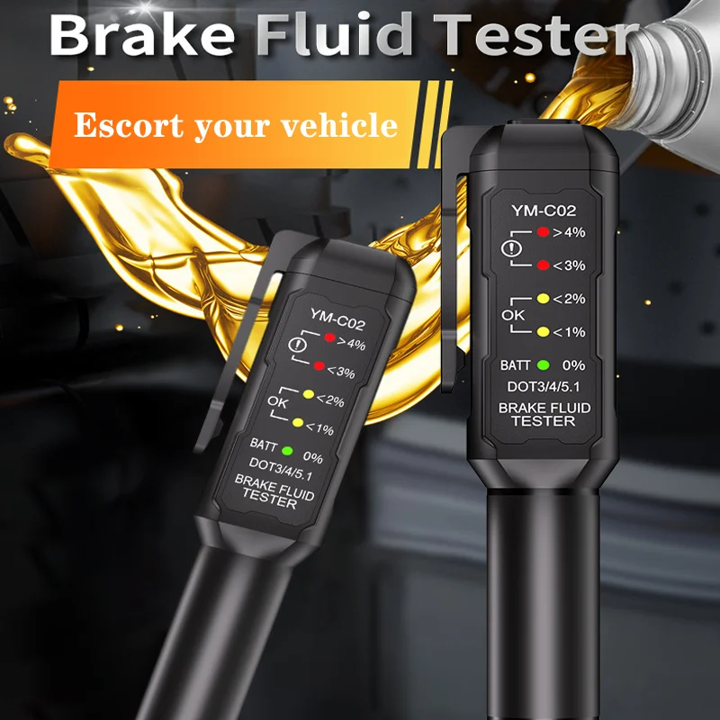 

Тестер тормозной жидкости для проверки тормозной жидкости автомобиля — тестер влажности тормозной жидкости