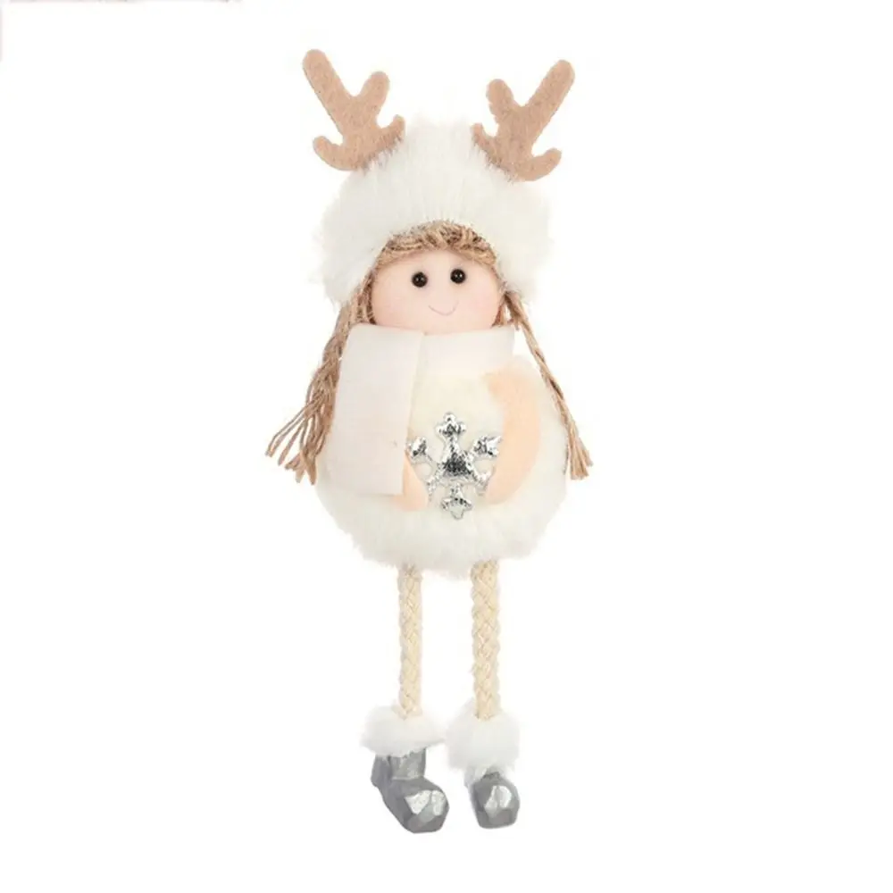 Multiple Styles Cute Xmas Tree Hanging Ornaments Angel Angel Pendant Fashionable Gauze Skirt Angel Merry Christmas