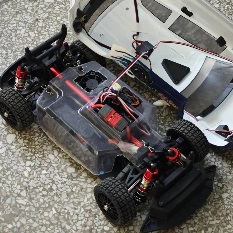 새로운 Mjx 14304 드리프트 풀카 플랫런 1/14 브러시리스 시뮬레이션 RC 모델 고속 오프로드 무선 조종 자동차 남자아이 장난감 선물