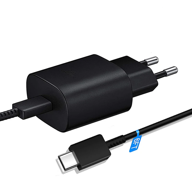 NONE 25 W USB C Schnellladegerät mit USB C auf Typ C Schnellladekabel für IPhone 15 16 Samsu Galax S25 24 S23 S22 S21 S20 Note 10 3