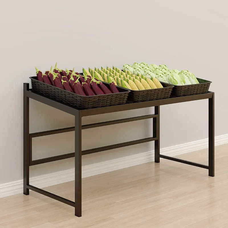 Multifunctional rack Display rack Fruit and vegetable rack Commercial shopping mall