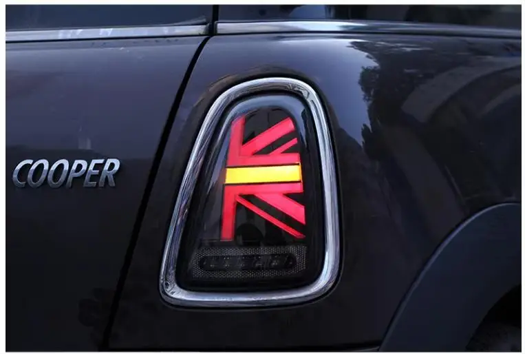 R56 Union Jack Taillights Tail Lamp Turn Signal Light for Bmw Mini R56 07-10/11-13