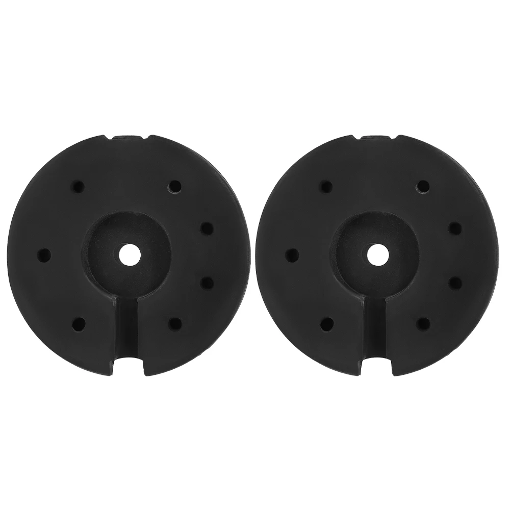 

2pcs Plastic Table Lamp Base Weighted Floor Light Accessory Sturdy Rounded Chassis Loader For Home Decor Lamp Chassis