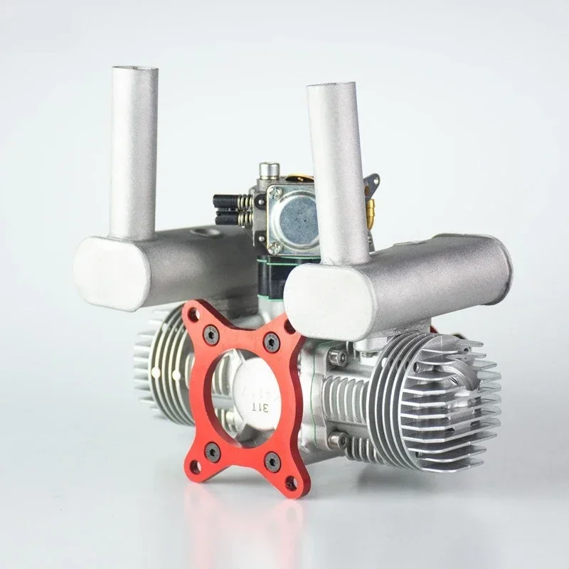 Two-cylinder two-stroke model aircraft engine fixed-wing drone engine V3 version