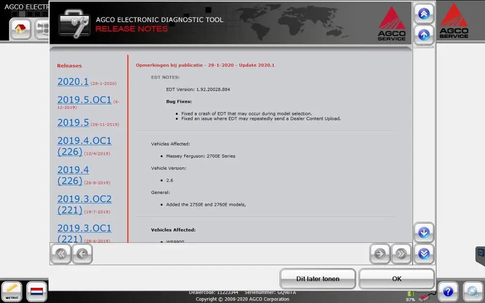 AGCO Electronic Diagnostic Tool Updated  [07.2023] EDT+Activation -INSTALL UNLIMITED COMPUTER