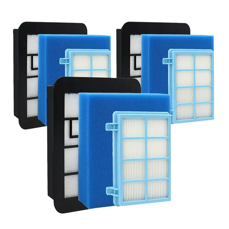 

Набор сменных фильтров ABBZ для компактных и активных моделей Powerpro FC8010/01 FC9331 FC9332 FC9555, FC9556, пылесосов