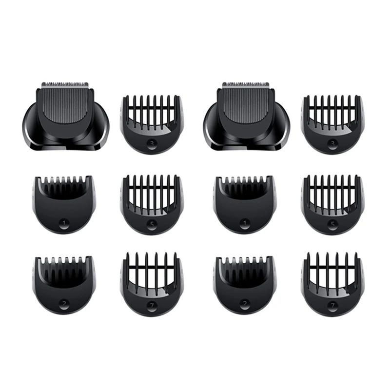 2 PCS BT32 Beard Trimmer Attachment For Braun Series 3 BT32 Electric Razors 1/2/3/5/7/9Mm Replacement Shaver Guide Combs